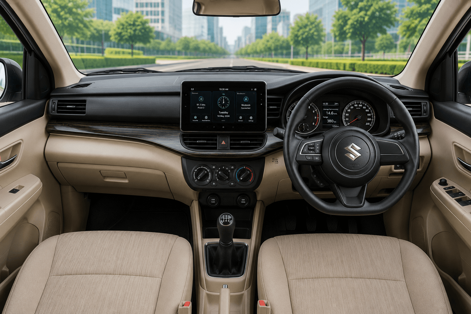 Clean premium interiors