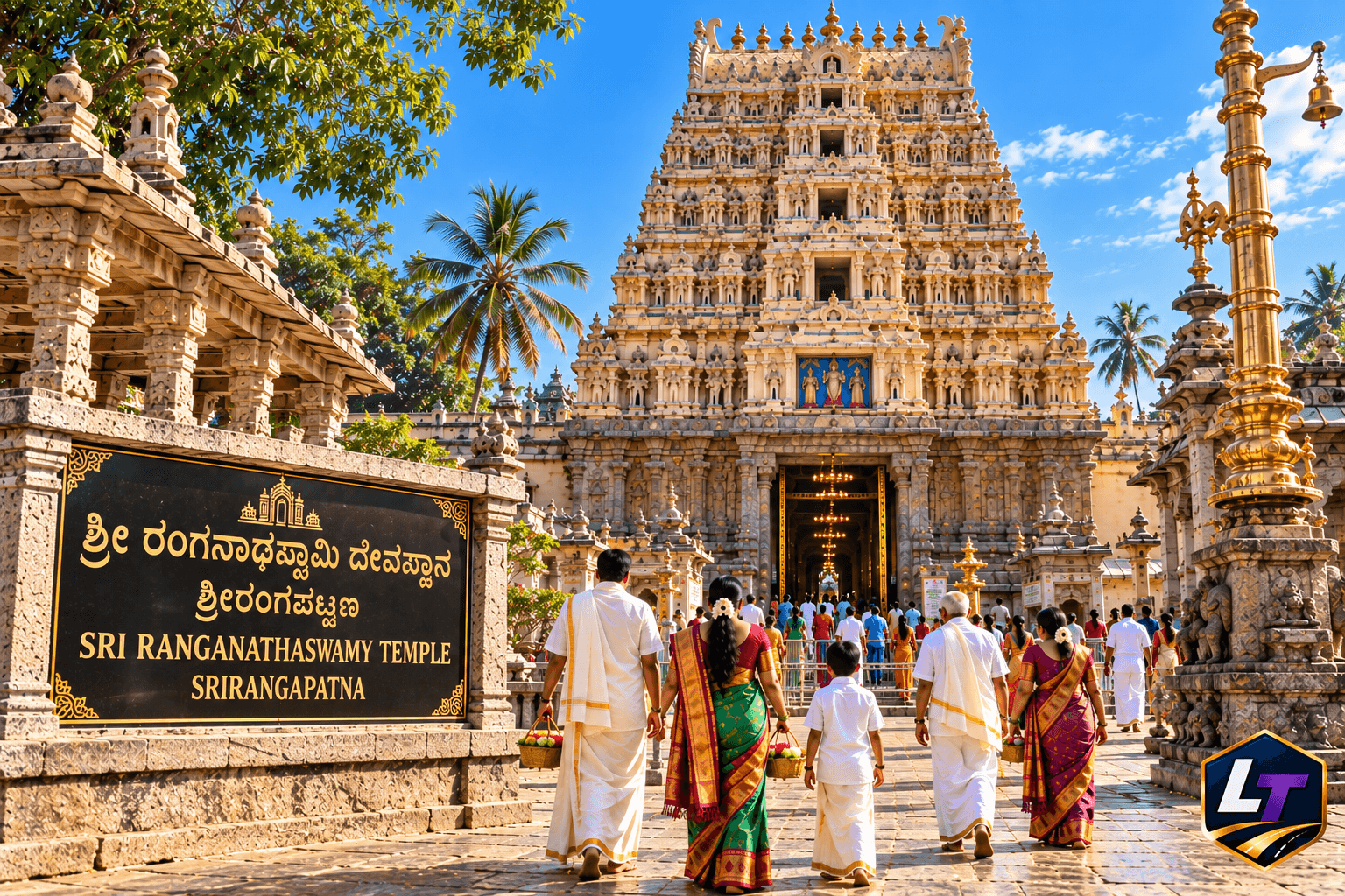 Sri Ranganathaswamy Temple Darshan Srirangapatna